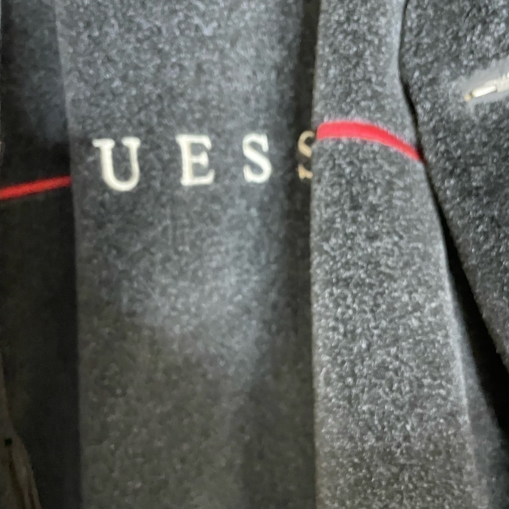New Old Stock Vintage Guess Men's leather jacket. GUESS Medium‌‌‌‌‌‌‌ - Picture 8 of 10